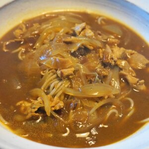 お鍋一つで！カレー蕎麦＋＋